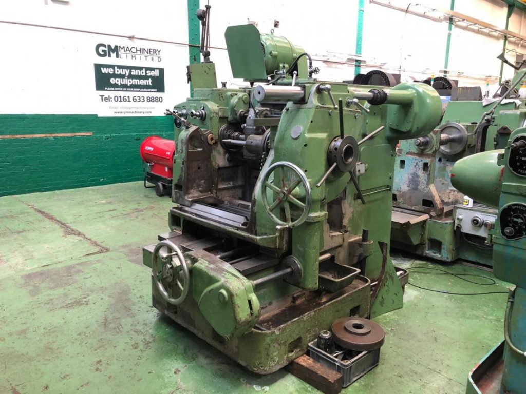 SYKES 3C Double Helical Gear Shaper complete with change gears, guides