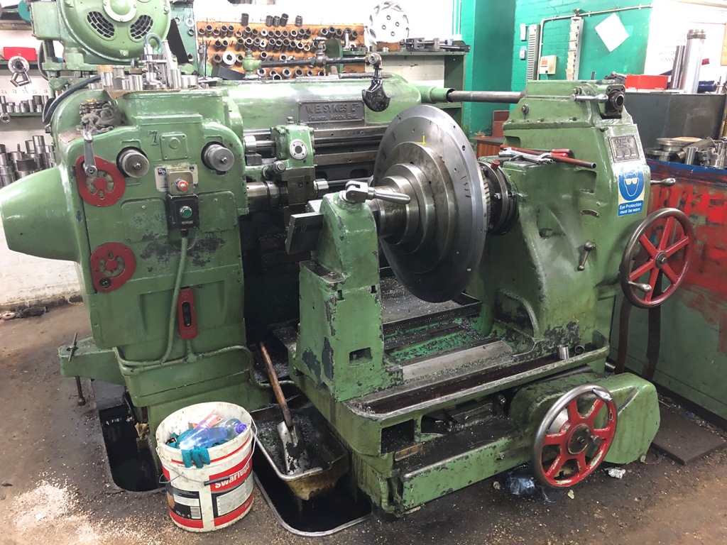 SYKES 3C Double Helical Gear Shaper complete with change gears, guides