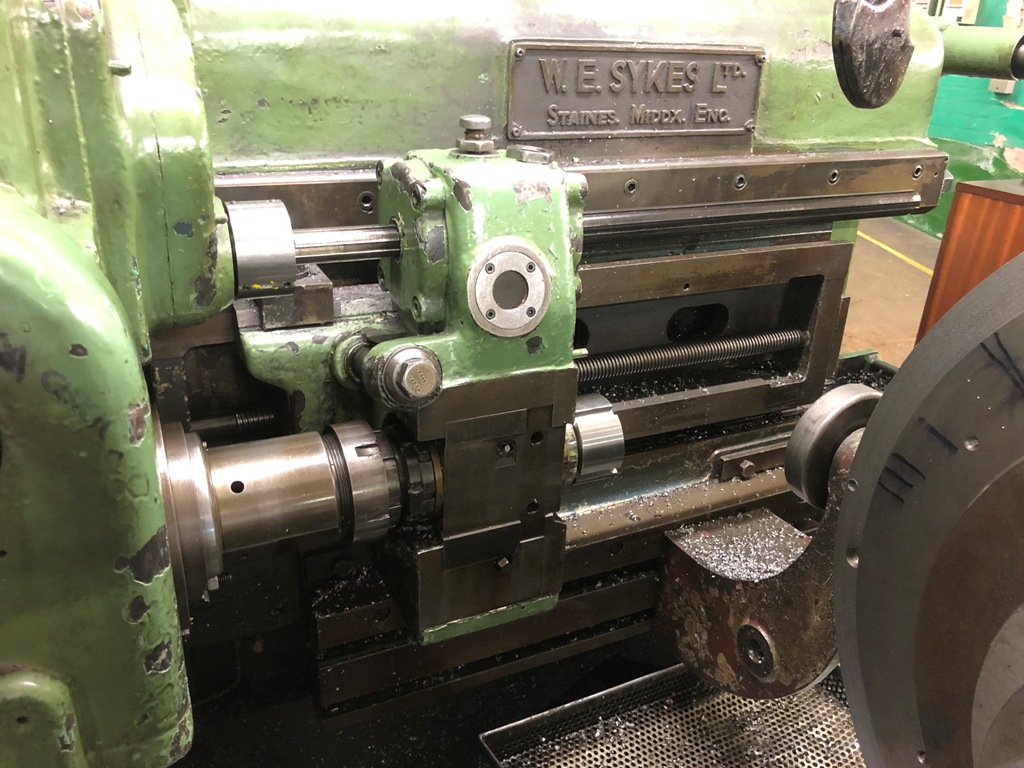 sykes-3c-double-helical-gear-shaper-complete-with-change-gears-guides