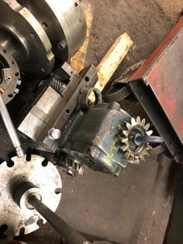 SYKES 3C Double Helical Gear Shaper complete with change gears, guides