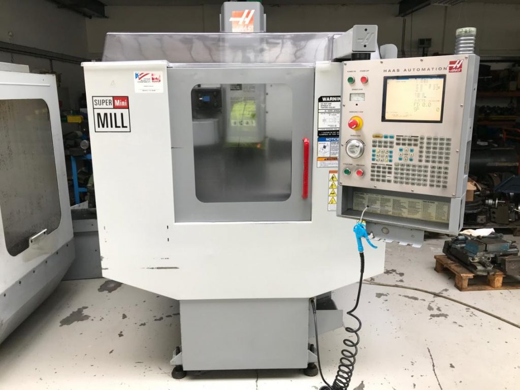 HAAS Super Mini Mill with Haas Control. Year 2005 GM Machinery