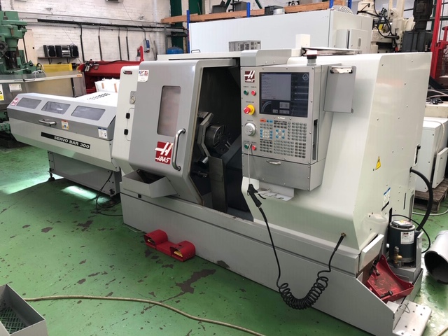 HAAS SL-20TBCE CNC Lathe with Barfeed. Haas Control. Year 2008 | GM ...