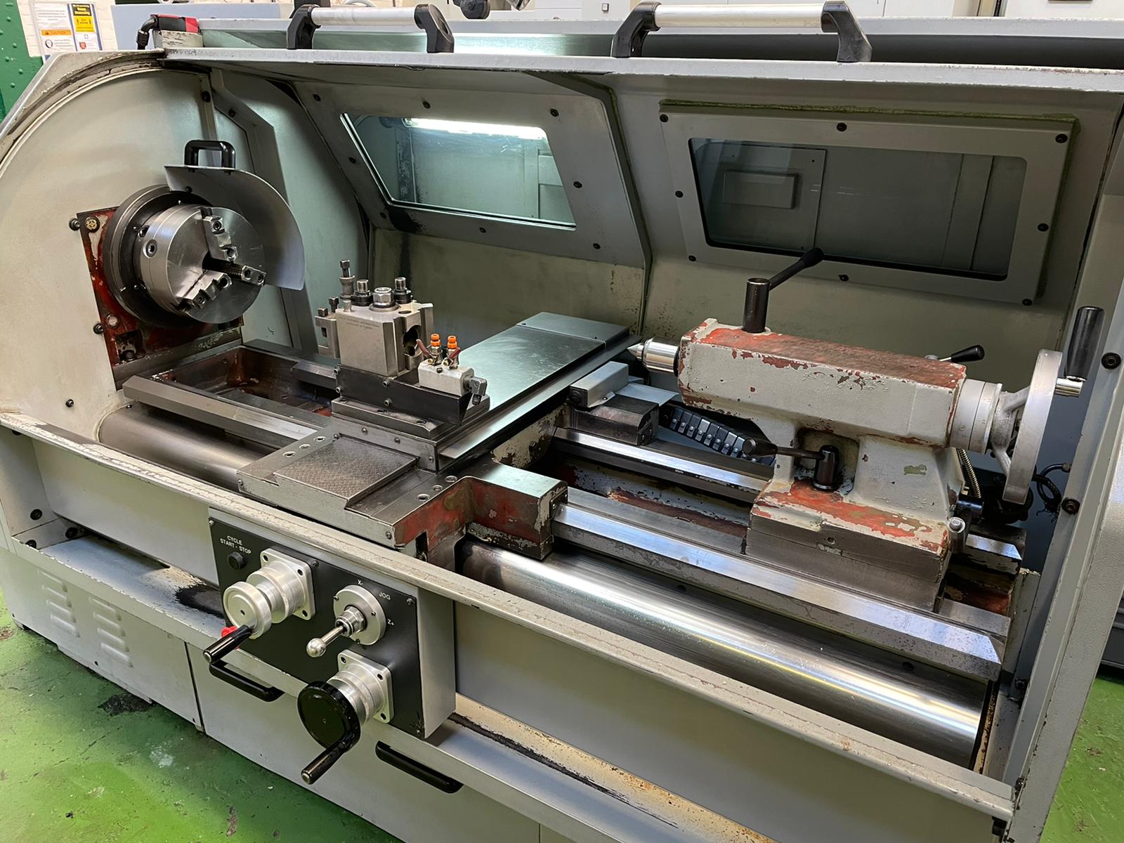 28910 - XYZ 425 x 1250mm CNC Lathe with Prototak SLX Control. Year 2006 ...