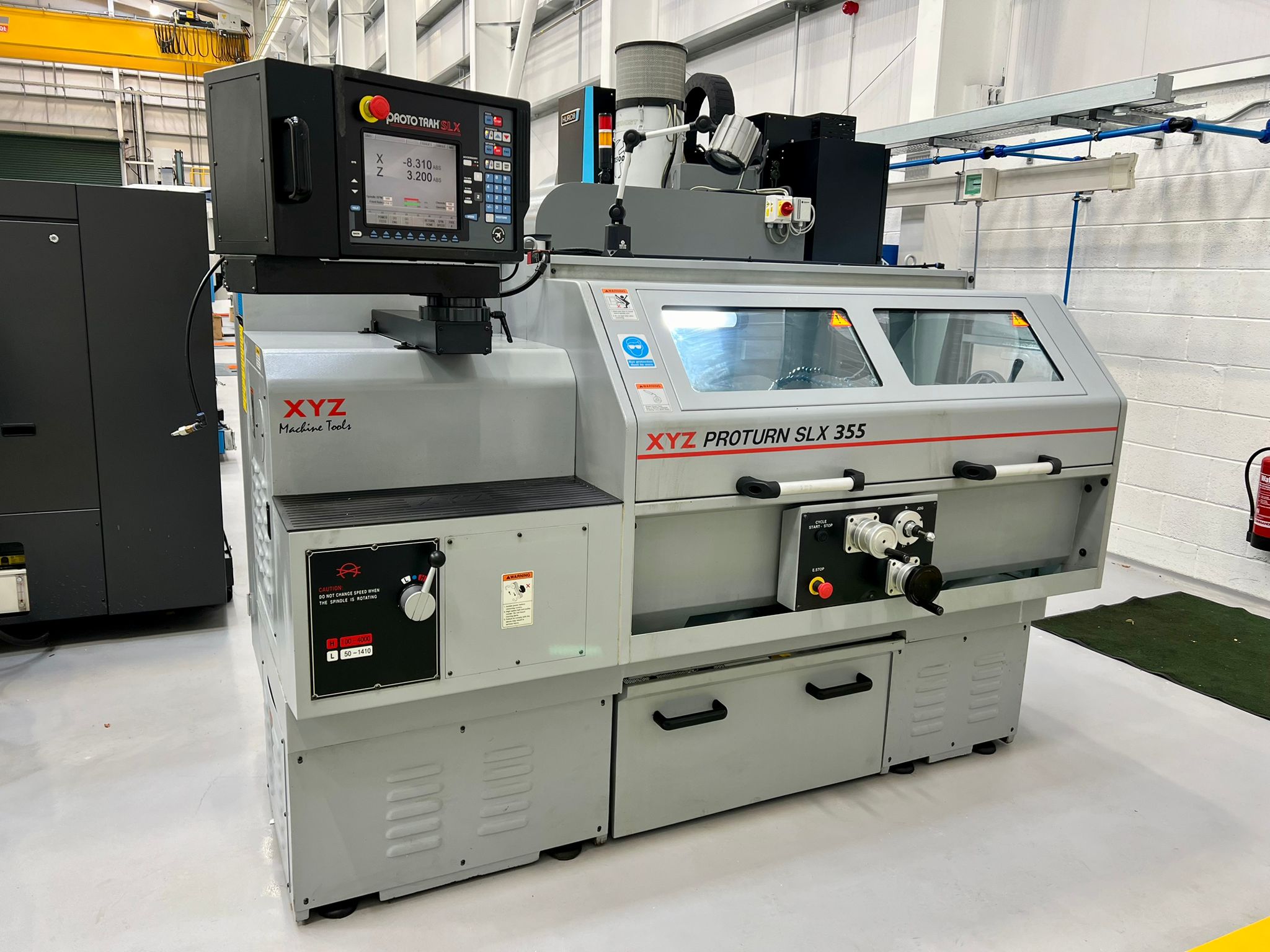 XYZ SLX 355 x 1000mm CNC Lathe with Prototrak Control. Year 2010 - GM ...